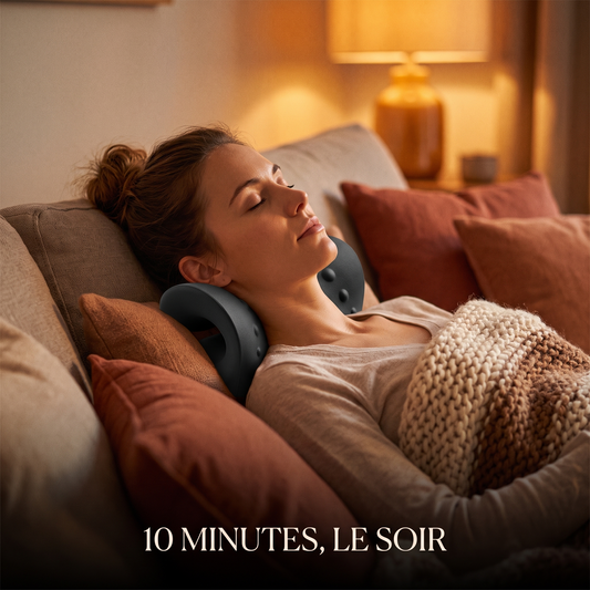 Doryne utilisé le soir, 10 minutes de détente sur le canapé